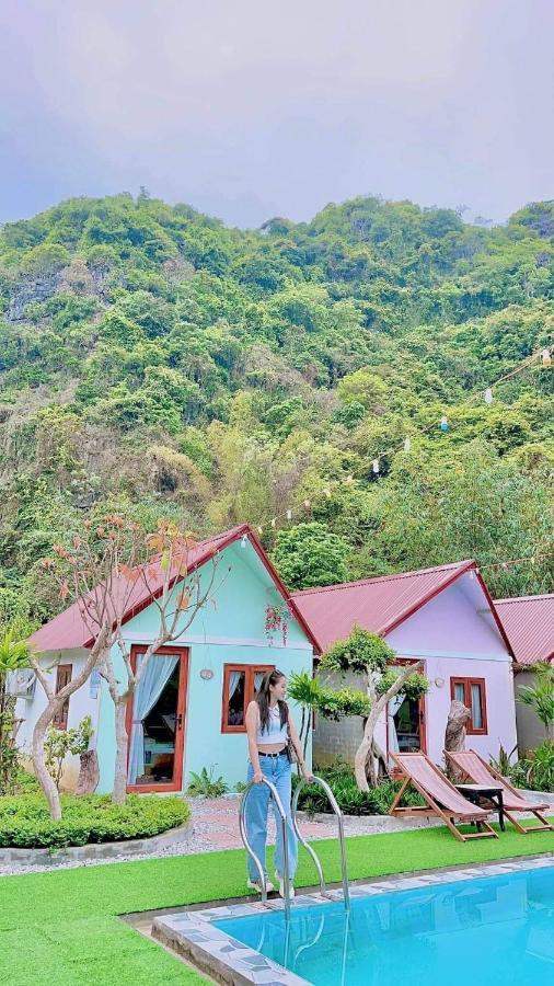 Central Hills Cat Ba Xuan Dam Bagian luar foto