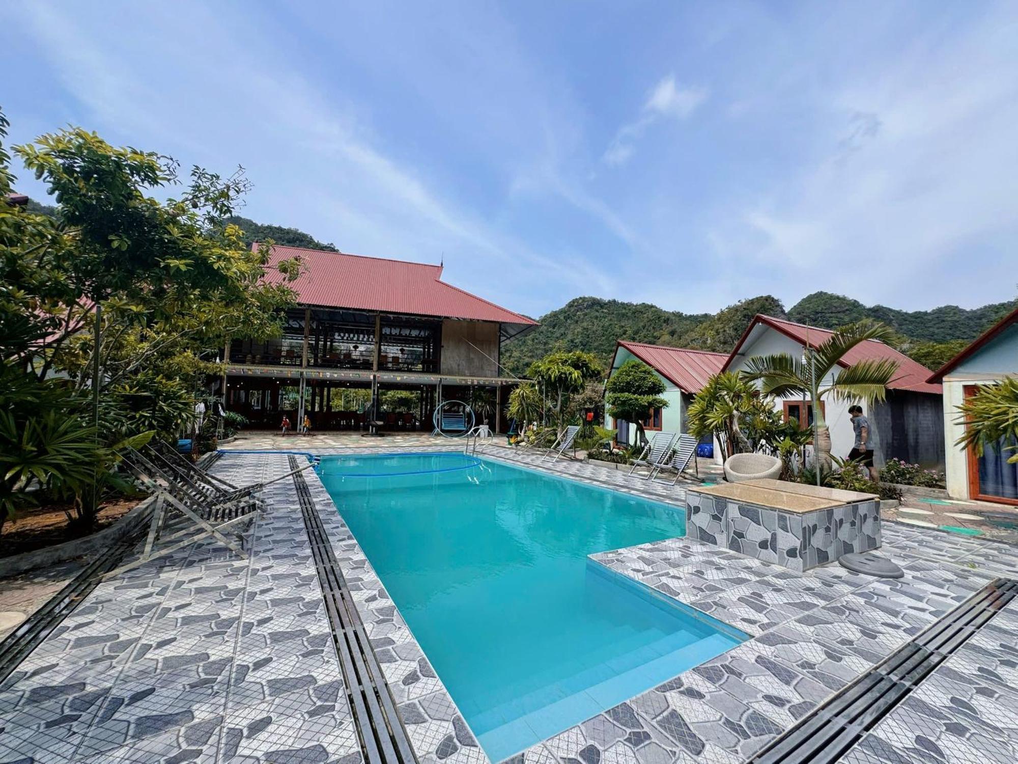 Central Hills Cat Ba Xuan Dam Bagian luar foto